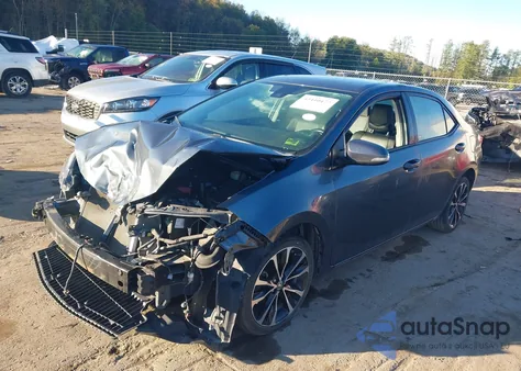 2017 Toyota Corolla Se из США, поврежденный, VIN 2T1BURHE4HC781317